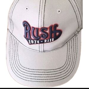 RUSH 1974-2112 - TIME MACHINE TOUR Baseball Cap Dad Hat flexi-fit NEVER WORN